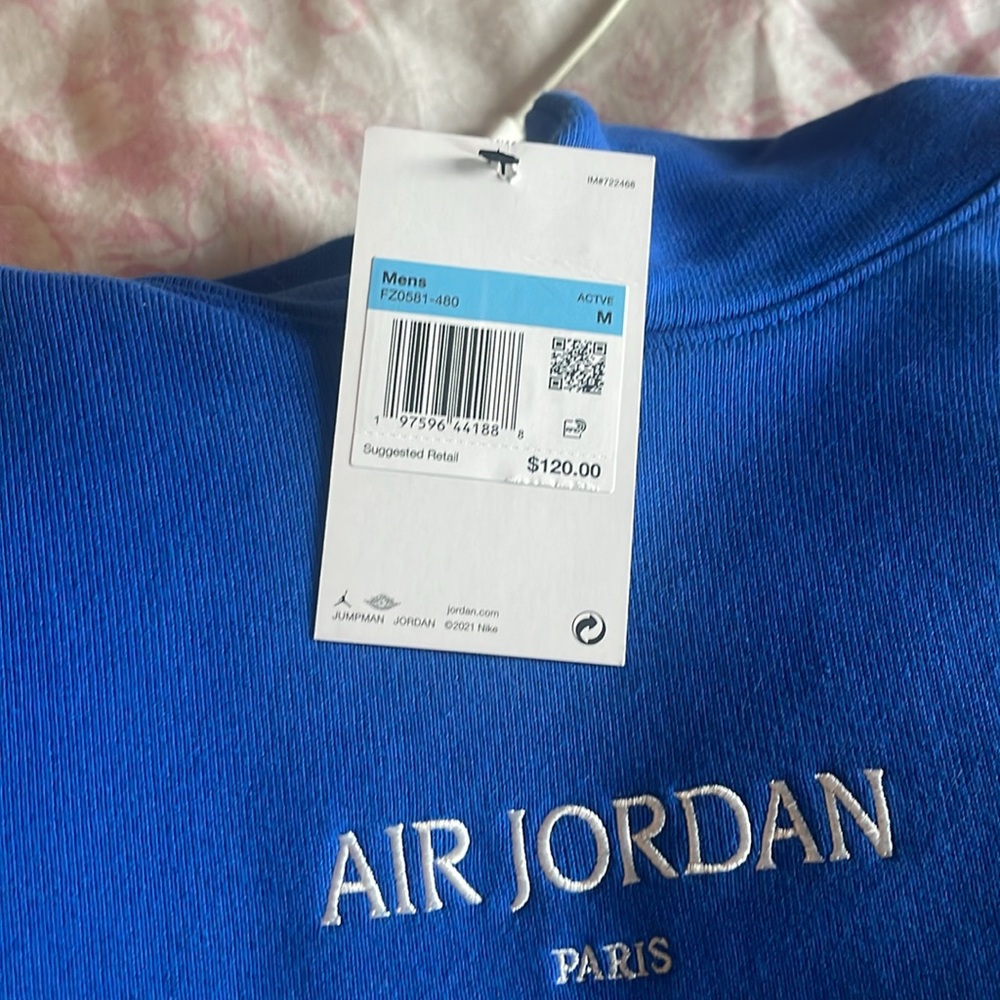 Air Jordan Paris blue hoodie - Picture 3 of 3